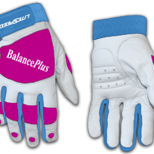 Cool Pink Vibes Leather Gloves png