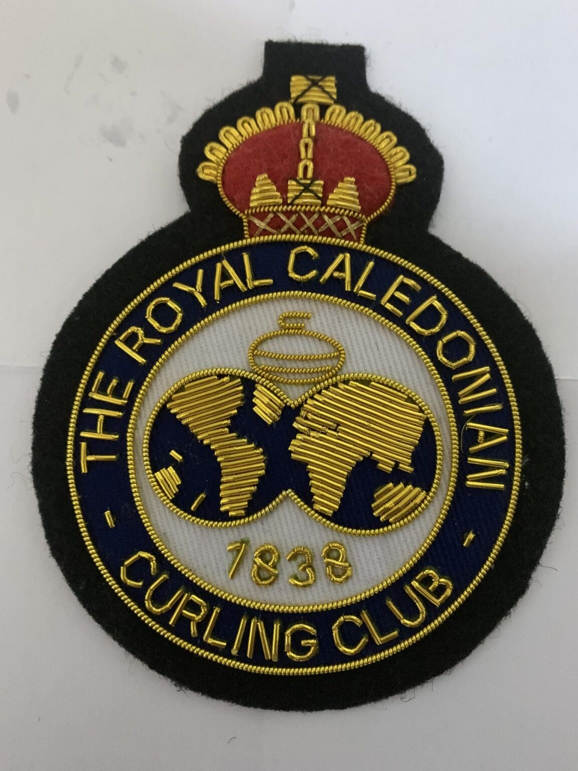 RCCC Cloth Badge British Curling Supplies