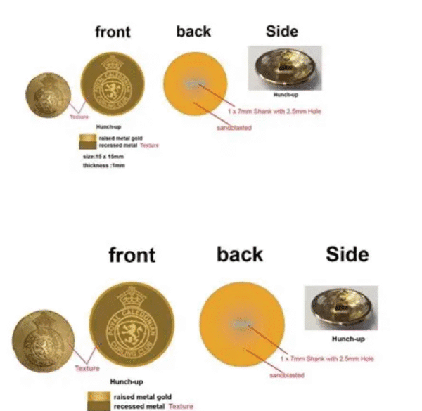 RCCC Buttons 15mm